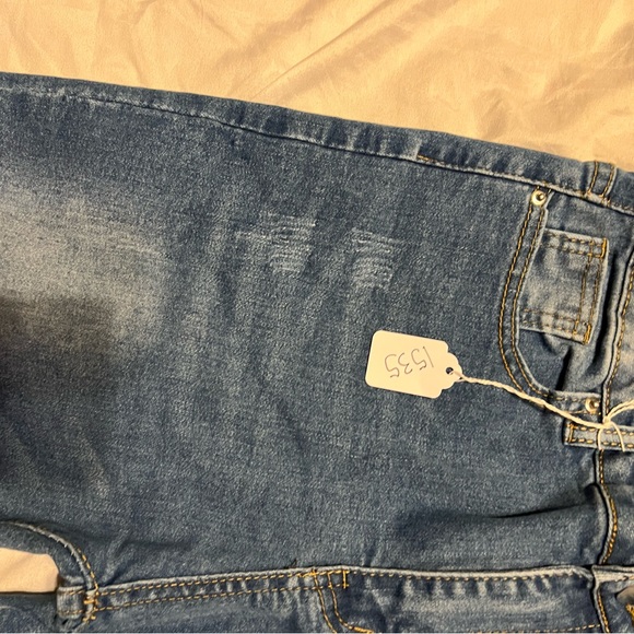 EUC Denim jeans (no brand name). Size Large. - Picture 11 of 14